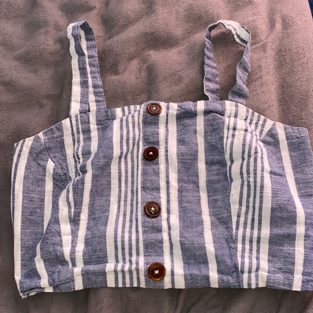 fashion cropped tank